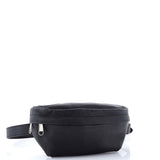 Gucci, Pre-Loved Logo Belt Bag Leather with GG Coated Canvas, Black