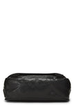 Gucci, Pre-loved Black GG Imprime Buckle Flap Messenger, Black