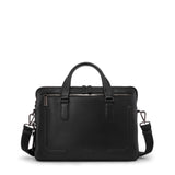 TUMI Men's Sycamore Slim Briefcase, Black Bombe, One Size