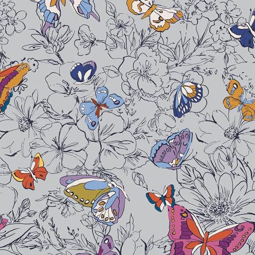 Vera Bradley Women's Bancroft Backpack - Premium Cotton, Wing + Bloom, One Size