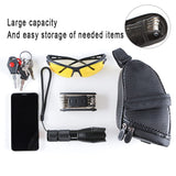 Tongha Bicycle Seat Bag Water Proof,Bike Pack under Seat,Bike tail Large Capacity Saddle Bag,Wedge Saddle Bag for Bike,Cycling Accessories