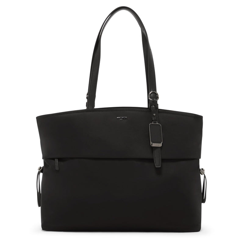 Tumi Womens Cam Large Tote Black/Gunmetal One Size