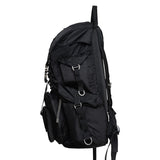 KAUKKO Travel Laptop Backpack Hiking Backpack Travel Camping Bag Outdoor Sports Leisure Daypacks(Black)