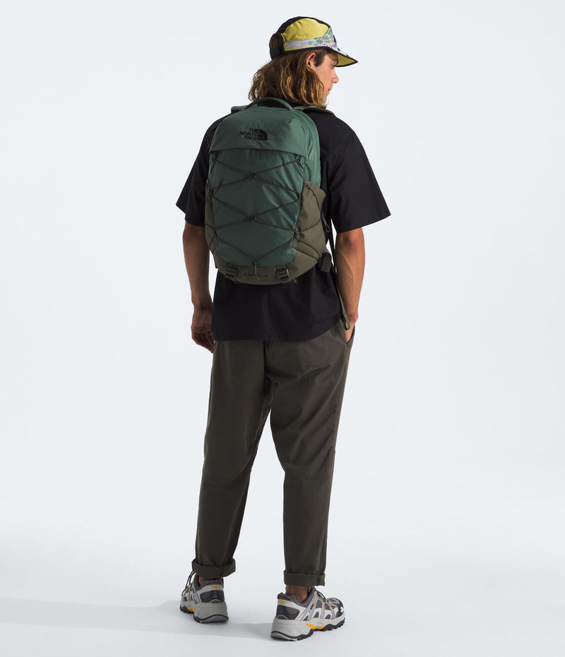 The North Face Borealis Commuter Laptop Backpack - Water Repellent, Laptop Sleeve, Large Main Compartment, Duck Green/New Taupe Green, One Size