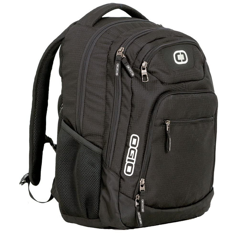 OGIO 411069.03 Black/Silver Excelsior Carry-On Commuter Backpack