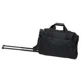 Dejuno 22-Inch Duffel Bag with Telescopic Handle In-Line Skate Wheels and Adjustable Shoulder Strap