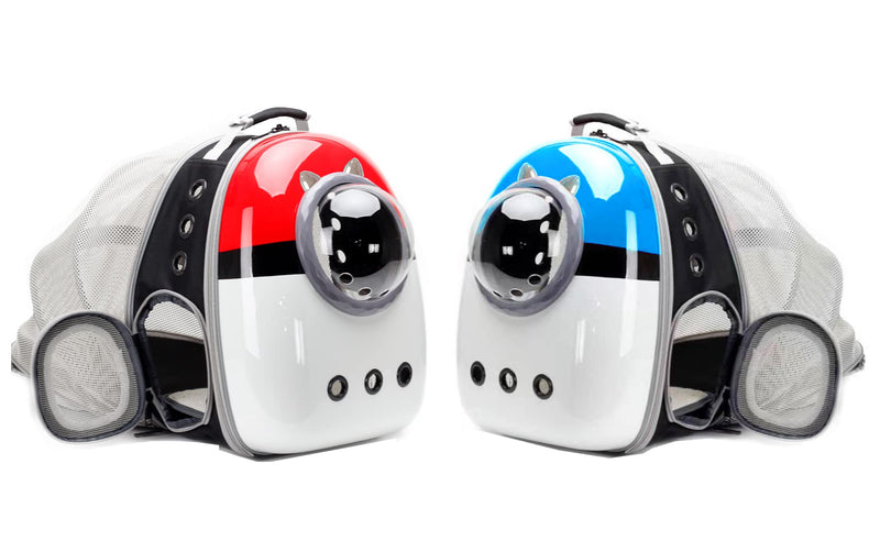 Back Expandable Cat Carrier Backpack, Backpack for Cats Kitten Small Puppy, Airline Approved Cat Bubble Backpack, Space Capsule Astronaut Carrier