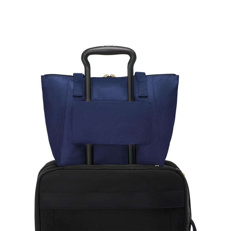 Tumi Unisex Just In Case Small Tote, Indigo/Light Gold, One Size
