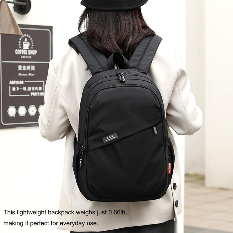 natyrlpog Women's Backpack Oxford Fabric, Lightweight Waterproof Daypack, Large A4 Capacity for Daily Use