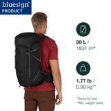 Osprey Sportlite 30L Lightweight Hiking Backpack for Men and Women, Dark Charcoal Grey, S/M