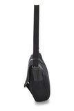 Gucci, Pre-loved Black Original GG Canvas Buckle Flap Messenger, Black