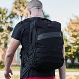 GORUCK Rucker 4.0 20L Black - Purpose Built Rucking Backpack, Military Weight Training Rucksack w/Ruck Plate Pocket and Extra Padded Straps