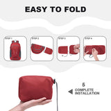 MIYCOO Backpack - Ultra Lightweight Packable Backpack for Travel Camping, Hiking Back Pack Waterproof Foldable Daypack for Men Women Red