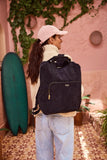 Roxy Women's Feeling Good Backpack, 13L, Anthracite with Handle