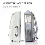 PETKIT Cat Backpack Carrier with Inbuilt Fan & Light, Airline-Approved Pet Backpack Bubble for Kitty Small Dog, Detachable Dog Backpack with Padded Strap for Travel, Hiking, Walking & Outdoor