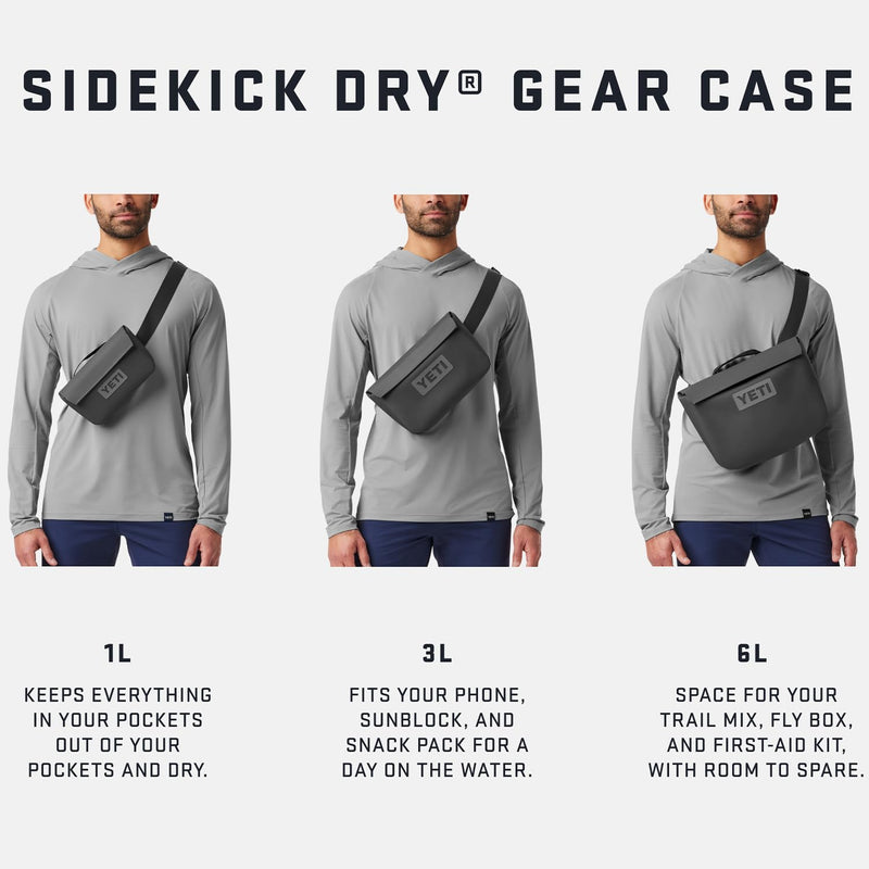 YETI Sidekick Dry 6L Gear Case, Olive
