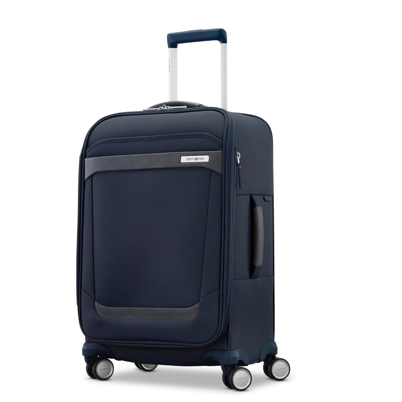 Samsonite Elevation Plus 22-Inch Carry-On - Expandable Softside Spinner Luggage - Midnight Blue