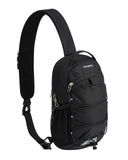 WATERFLY Small Crossbody Sling Bag: RFID Blocking Anti Theft Sling Backpack Chest Bag Travel Hiking Daypack Man Woman