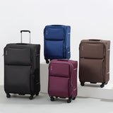 Hanke Softside Expandable 20 Inch Carry On Luggage with Wheels Airline Approved, TSA Luggage Lightweight Rolling Suitcases for Travel Carry On Bag(Coffee)