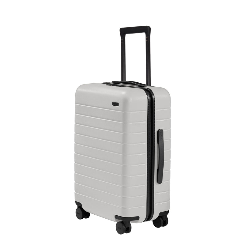 Away Bigger Carry-On Luggage, Lightweight Hardside Large Suitcase with Spinner Wheels, TSA Lock, Airline Approved, Cloud Gray