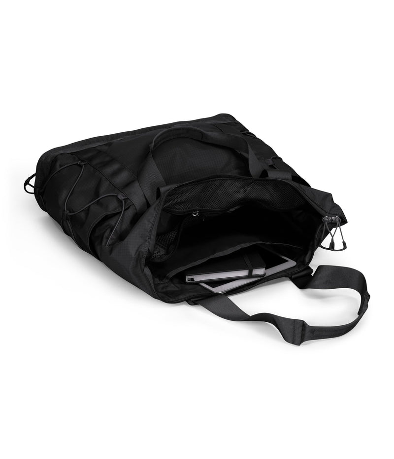 The North Face Borealis Tote Bag - Over Shoulder & Backpack Carry Options, Water Repellent, 13" Laptop Sleeve, TNF Black/TNF Black-NPF, One Size