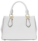 Michael Kors Women's Marilyn Small Crossbody Bag, Gold-Tone Hardware/Optic White