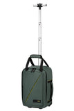 American Tourister Take2Cabin - easyJet Cabin Bag 36 x 20 x 45 cm, 38 L, 0.80 kg, Hand Luggage, Airplane Backpack M Underseater, Green (Dark Forest), 40 x 25 x 20 cm (Wheeled), Ryanair Cabin Bag on