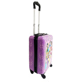 Fast Forward Disney Princess 20 inch luggage Hard-Sided Rolling Spinners Carry-On Tween Travel Trolley Suitcase for Kids With Wheels