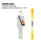 Carhartt Crossbody Snap Bag, Durable, Adjustable Shoulder Bag with Flap Over Snap Closure, Greenstone