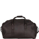Kenneth Cole REACTION Duff Guy Colombian Leather 20" Single Compartment Top Load Travel Duffel Bag, Cognac