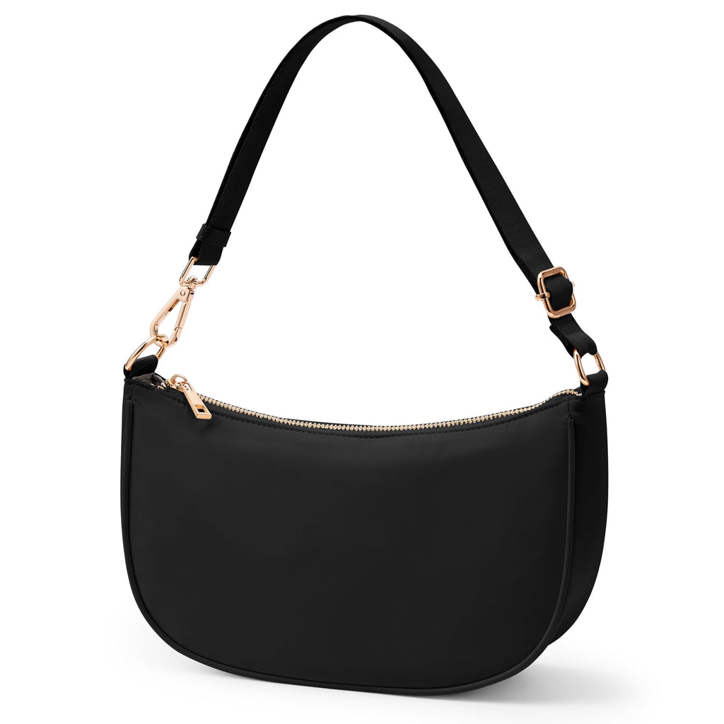 KALIDI Small Purses for Women Trendy Shoulder Bag Nylon Women's Shoulder Handbags Cute Ladies Hobo Purse with Adjustable Strap for Everyday Use & Night Out