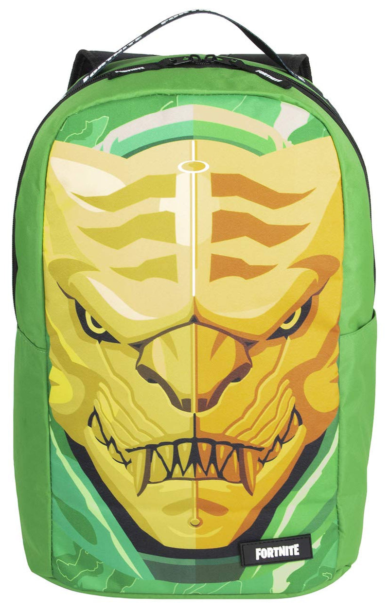 FORTNITE unisex adult Profile Backpack, Green, One Size US
