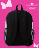 Fast Forward Disney Minnie Mouse Kids Backpack for School - 16" Girls Backpack Bookbag for Preschool Kindergarten Elementary, Size One Size, Minnie White