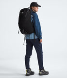 The North Face Terra 40 Backpack - Unisex Hiking Pack, Padded Hipbelt, Pole & Ice Axe Attachments, Hydration Sleeve, TNF Black/Asphalt Grey-NPF, Large/X-Large