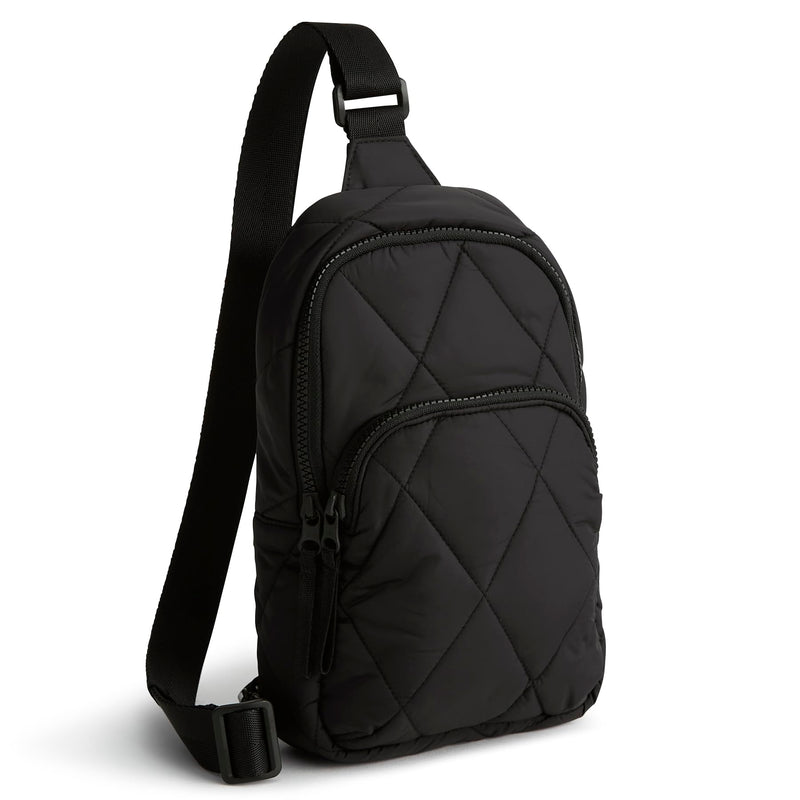 Vera Bradley Women's Featherweight Lorman Sling Backpack, Moonless Night, One Size | Backpacks4Less