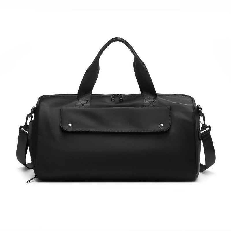 reeYee 16L Lightweight Travel Duffel Bag with Shoe Compartment, 840D Cordura Water-Resistant Gym Bag for Men & Women, Weekender Overnight Bag with Luggage Strap, Small Carry-on for 1-2 Days Trip