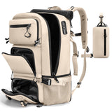FUTURE AESTHEICS Travel backpack Carry-on Travel Backpack For Women Men Flight Approved Business Weekender Overnight Waterproof Daypack (off-white)