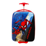 Bioworld Spider-Man Amazing Web-Swinging Blue & Red 16.5" Rolling Luggage