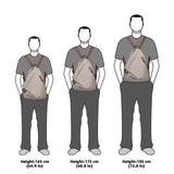 KL928 Canvas Vintage Backpack – Large Casual Daypack Outdoor Travel Rucksack Hiking Backpacks for Men Women