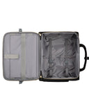 LUGGEX Rolling Laptop Bag with Wheels, 17.3" Soft Sided Laptop Rolling Briefcase with 4 Spinner Wheels & Aluminum Handle - Lightweight Carry On for Business Travel Overnight (UDS-Core, Black, 18 Inch)