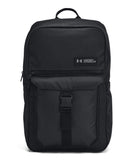 Under Armour Ua Triumph Campus Bp Unisex Adult Backpack,Black,size One size, Black/Black/White, One Size, Contemporary