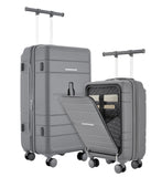 French Connection 2 Piece Trunk Luggage Set, Quiet Shade | Backpacks4Less