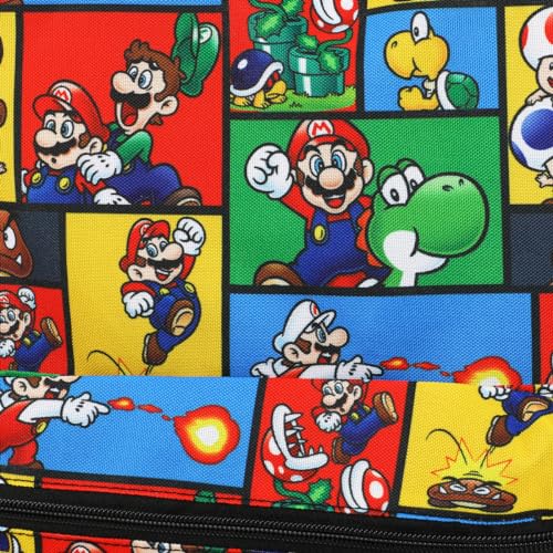 Bioworld Super Mario Brothers All-Over Print 18" Backpack