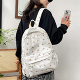 Kehpish Cotton Canvas Backpacks for Women Backpack Purse Fashion Casual Travel Daypack