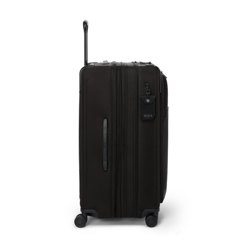 TUMI - Alpha Large Dual Access Expandable 4-Wheeled Checked Luggage - Zipper Expansion - Durable Large Capacity Suitcase with TSA Lock - Black
