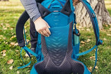 Gregory Amber 44L Women's Dayhiking/Backpacking Pack, with Breathable Backpanel and Comfort 3d Waistbelt, Plus Size, Coral Blue