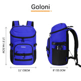 Upgraded Cooler Backpack 24 Cans – Lightweight Insulated Backpack Cooler, Leak-Proof & 18-Hour Ice Retention for Beach, Camping, Hiking (Men, Women, Family)