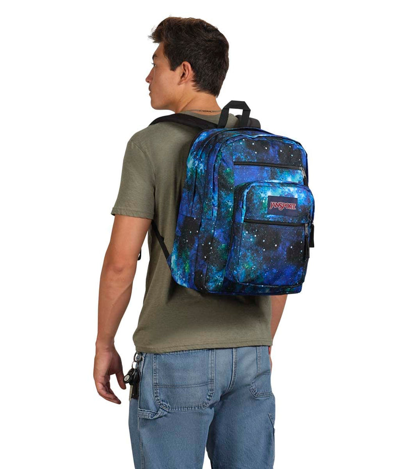 JanSport Laptop Backpack - Computer Bag with 2 Compartments, Ergonomic Shoulder Straps, 15” Laptop Sleeve, Haul Handle - Cyberspace Galaxy