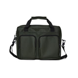 RAINS Texel Tech Bag - Green Waterproof Water Resistant Water Repellent Laptop Bag Unisex Commuter Travel Case 15