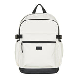 Roxy Women's Gateline Backpack | Everyday | Travel | 17" Laptop Sleeve | Bottle Side Pocket - Parchment